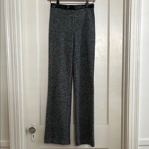 Vintage 90s Necessary Objects Black & White Textured Pants Size Small 32” Inseam